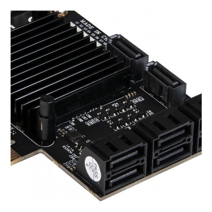 Плата расширения Frime 88SE9215 8хSATA3 PCIe (ECF-PCIEto8SATAIII001) изображение 3