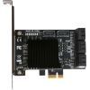 Плата расширения Frime 88SE9215 8хSATA3 PCIe (ECF-PCIEto8SATAIII001)