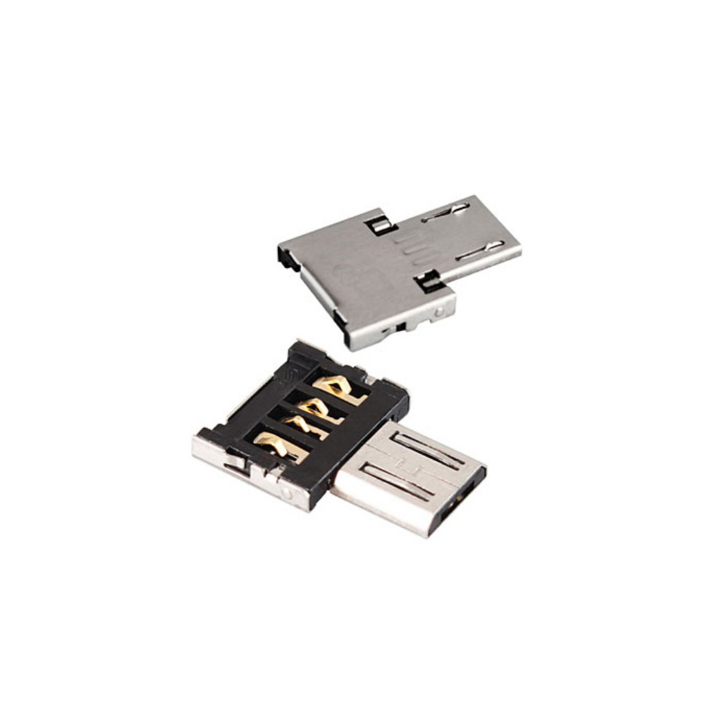 Переходник OTG Micro to USB AF Lapara (LA-OTG-microUSB-adaptor) изображение 2