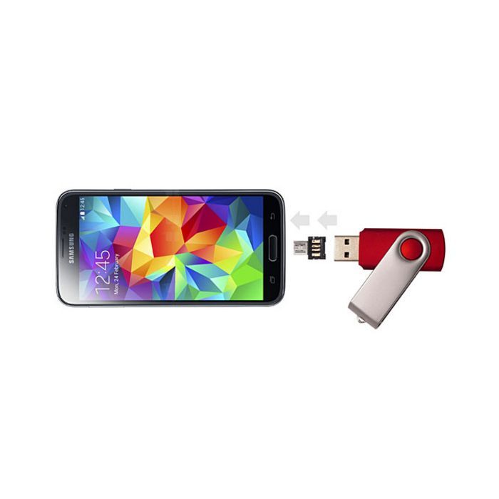Переходник OTG Micro to USB AF Lapara (LA-OTG-microUSB-adaptor) изображение 4