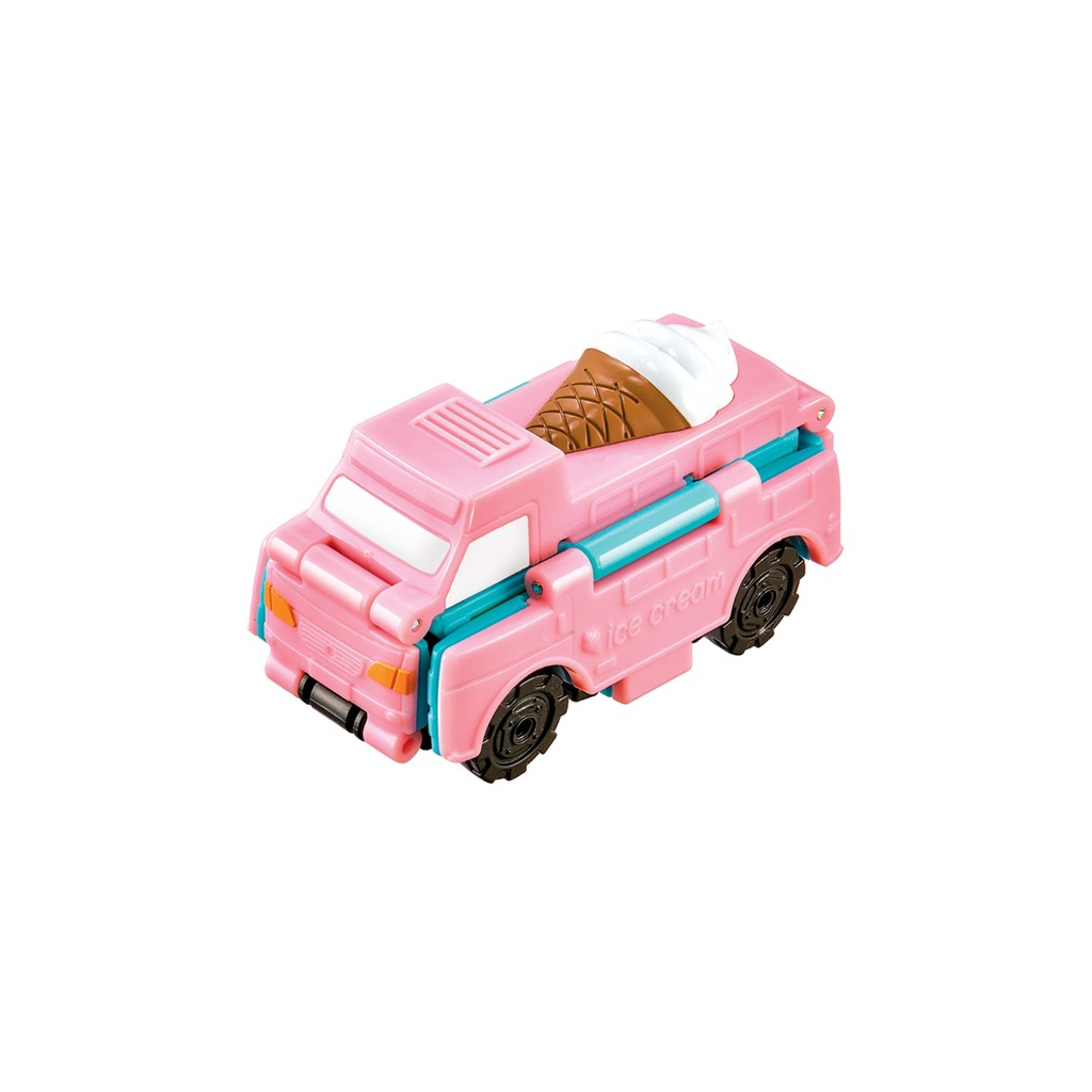 Машина TransRacers 2 в 1 Автомобиль с мороженым & минифургон (6586364) изображение 4