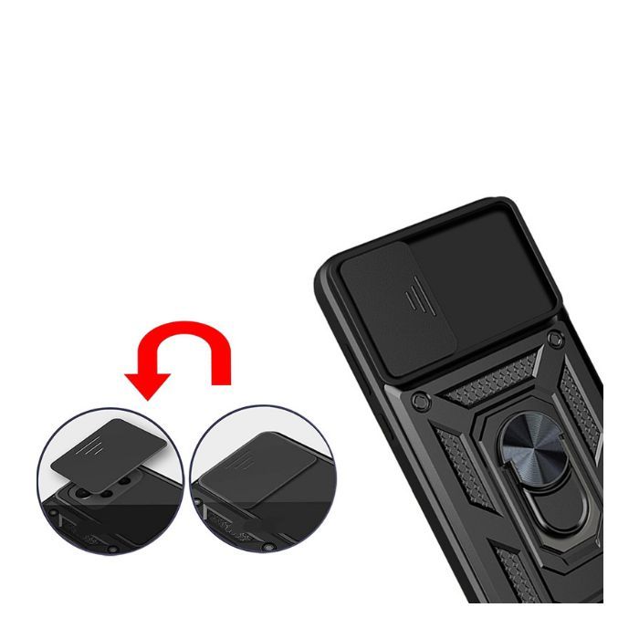 Чохол до мобільного телефона BeCover Military Oppo A76/A96 Black (707405) зображення 3