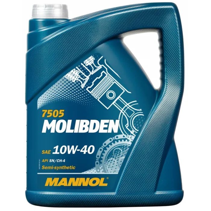 Моторное масло Mannol MOLIBDEN 5л 10W-40 (MN7505-5)