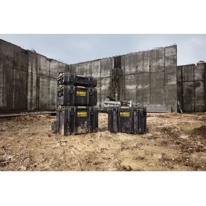 Ящик для инструментов DeWALT Ящик-тележка TOUGHSYSTEM 2.0 608х500х990 мм (DWST83295-1) изображение 12