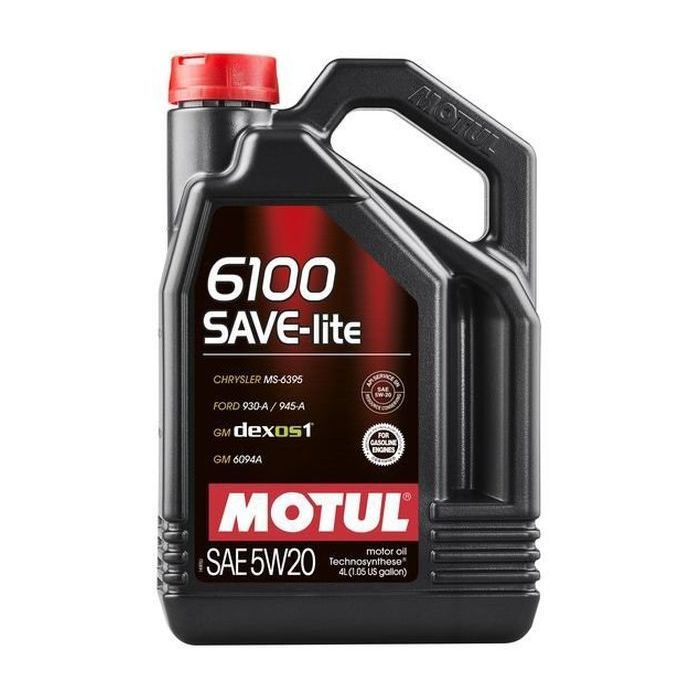 Моторное масло MOTUL 6100 Save-lite SAE 5W20 4 л (841350)