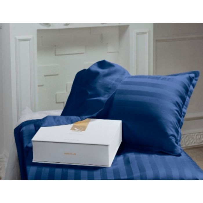 Постільна білизна MirSon Сатин Premium Blue sea 220х240 (2200001169357)