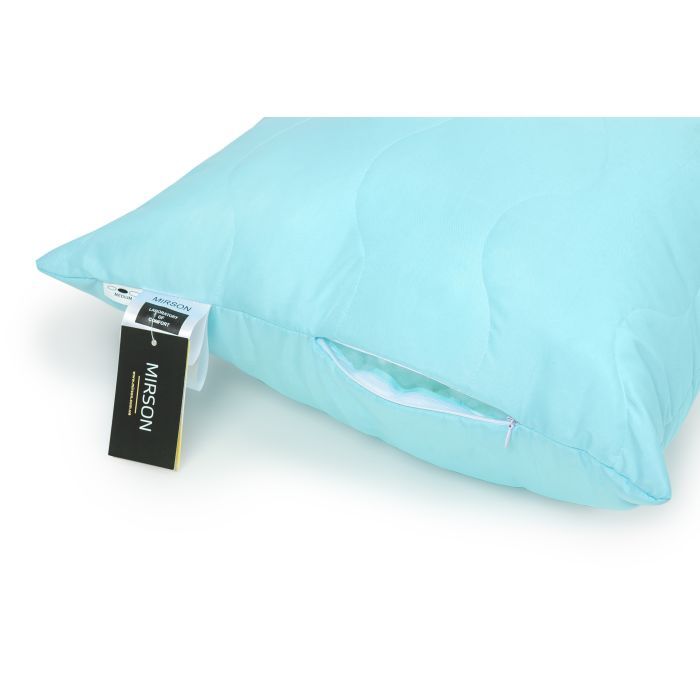 Одеяло MirSon Набор EcoSilk №1658 Eco Light Blue Одеяло 220х240+ подушка (2200002655064) изображение 7