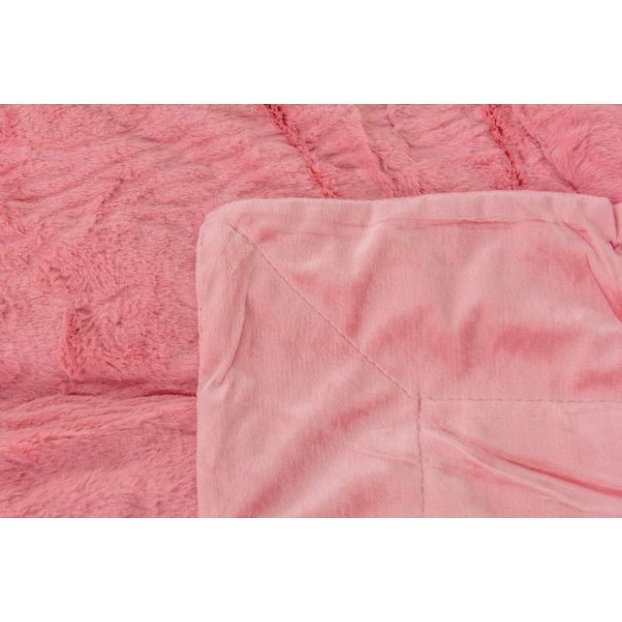 Плед MirSon 1003 Damask Pink 180x200 (2200002981668) изображение 4