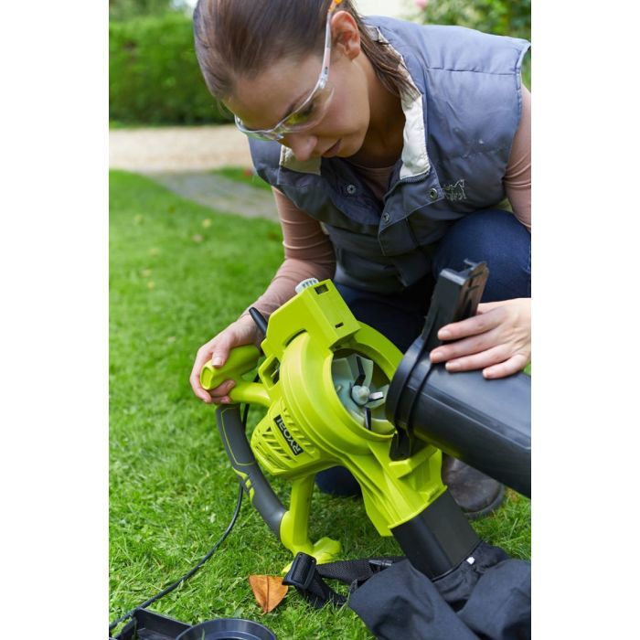 Повітродувка Ryobi повітродув-пилосос Ryobi RBV3000CSV, з подрібнювачем (5133002188) зображення 4