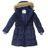 Пальто детское Huppa YACARANDA 12030030 тёмно-синий 134 (4741468562421) изображение 4