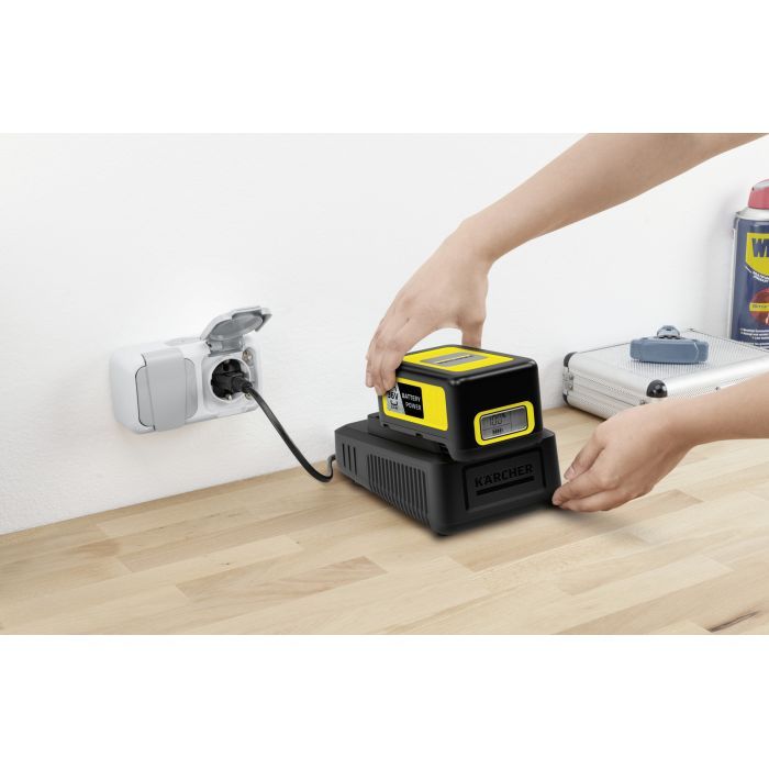 Зарядное устройство для аккумуляторов инструмента Karcher 36В (2.445-033.0) изображение 2