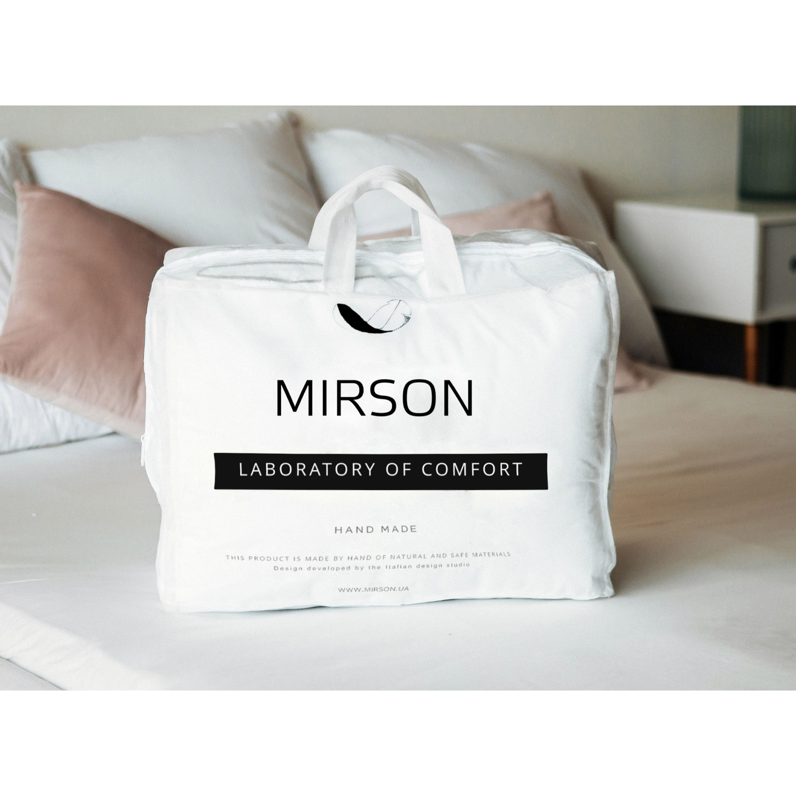 Одеяло MirSon антиаллергенное Royal Eco-Soft 842 деми 110x140 см (2200000621283) изображение 11