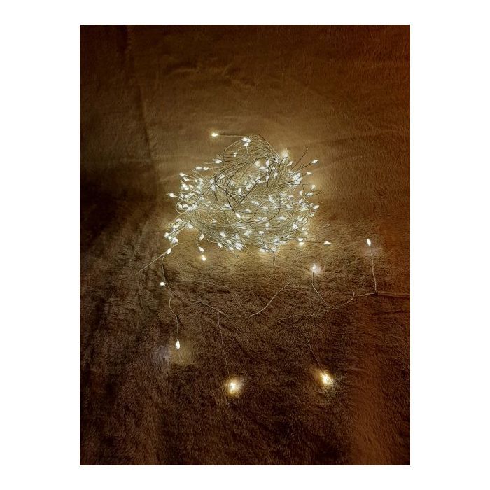 Гірлянда Luca Lighting кластер срібна струна, 11 м, теплий білий (8718861852660) зображення 2