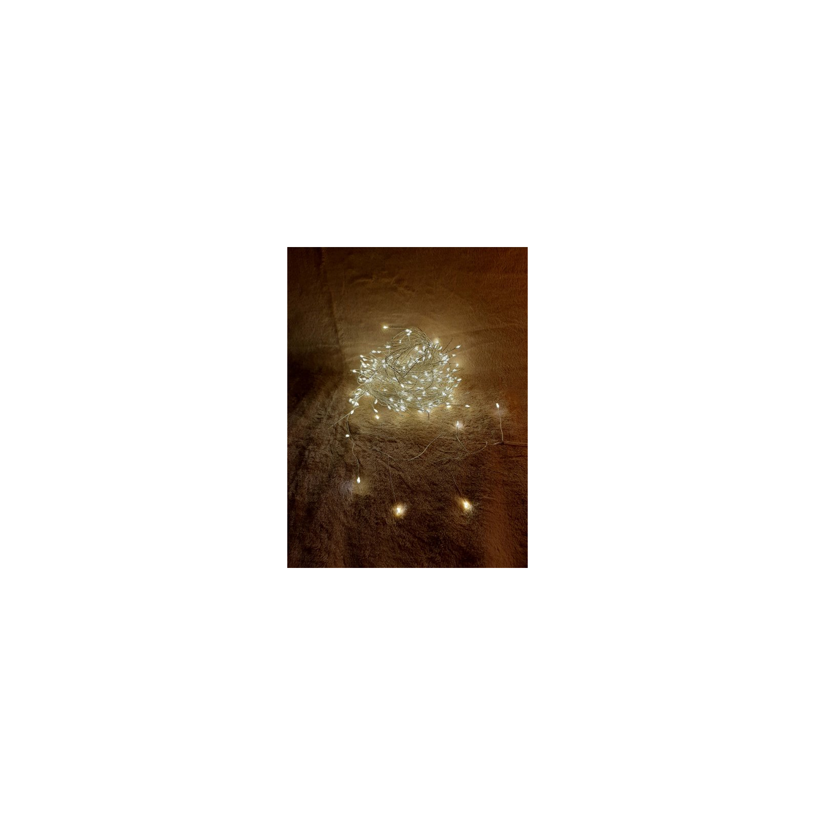 Гирлянда Luca Lighting кластер серебряная струна, 11 м, теплый белый (8718861852660) изображение 2