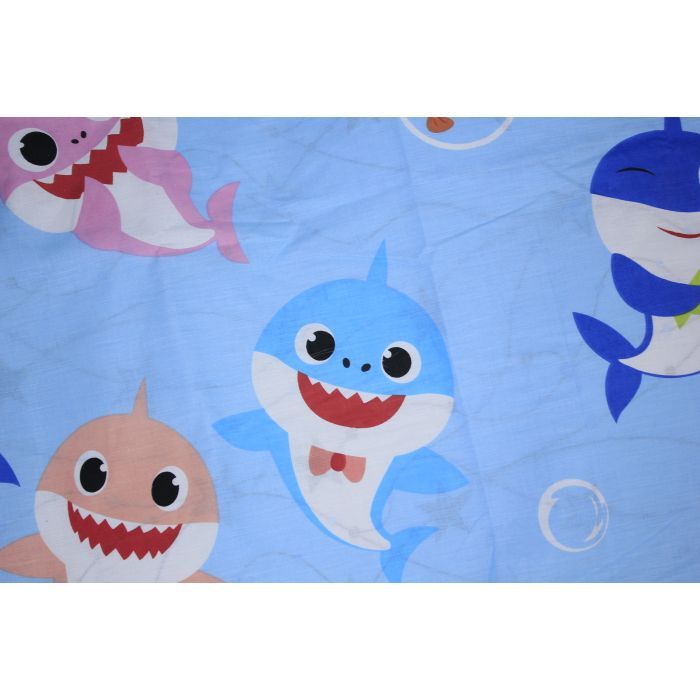 Постільна білизна MirSon Бязь 17-0521 Sharks blue Односпальний (2200003655766) зображення 6