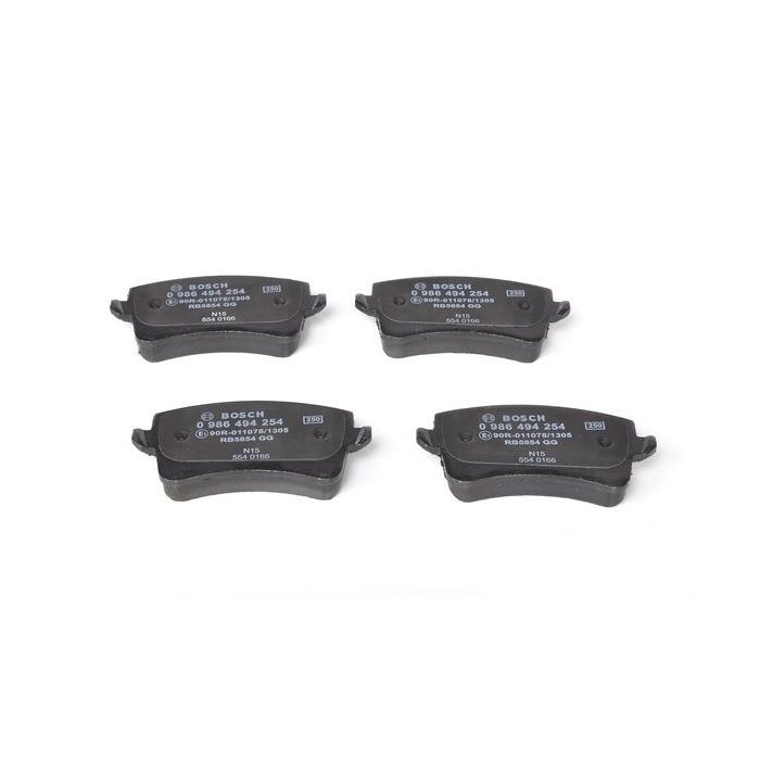 Гальмівні колодки Bosch 0 986 494 254 зображення 3