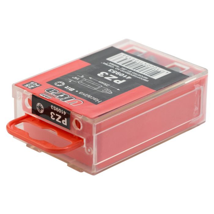 Набор бит Ultra PН3x25мм 1/4" 25шт S2 (4010302) изображение 4