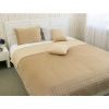 Покрывало Руно двухстороннее VeLour Бежевое 150х220 см (360.55_Beige)