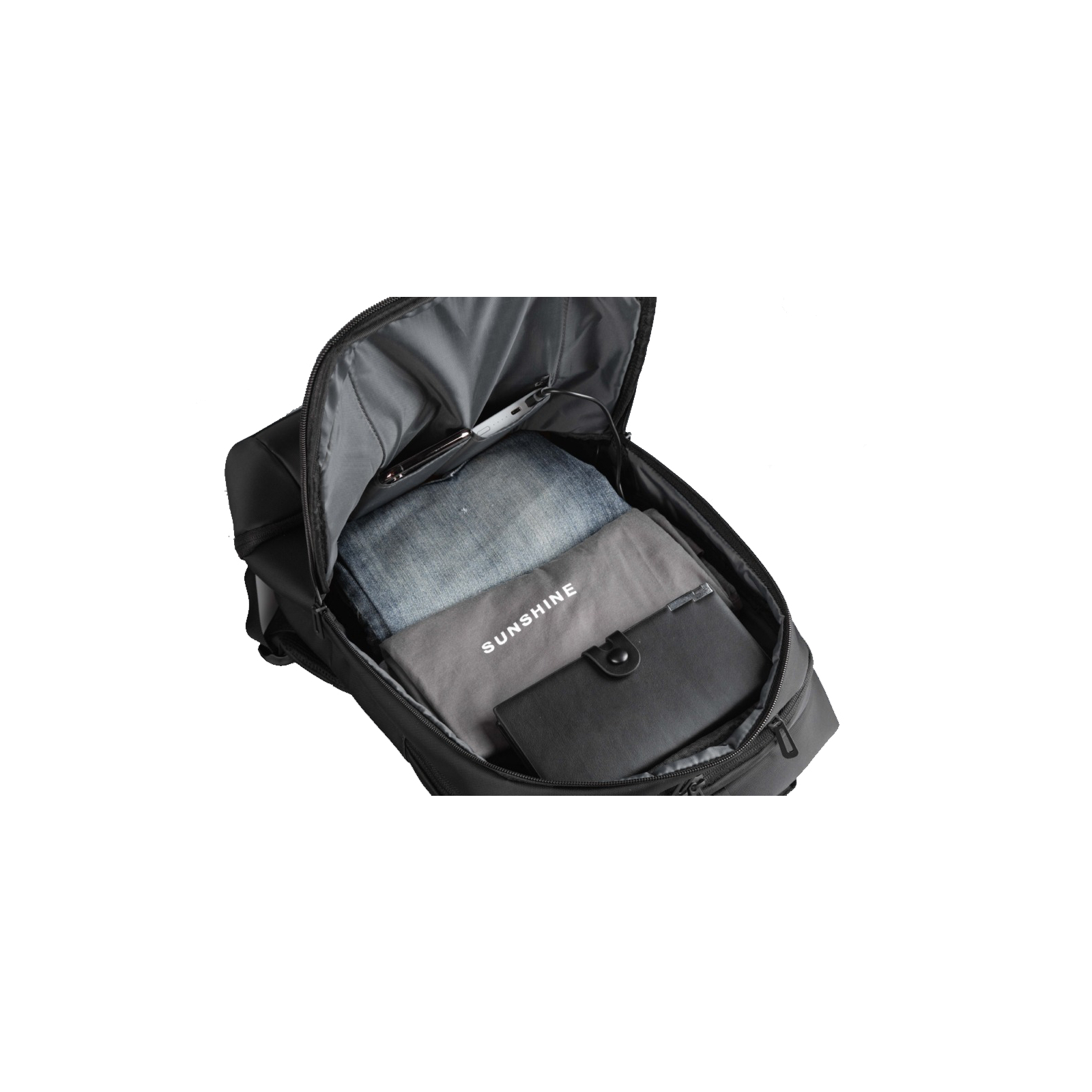 Рюкзак для ноутбука Serioux 15.6" Smart Travel ST9588, Black (SRXBK-ST9588) изображение 9