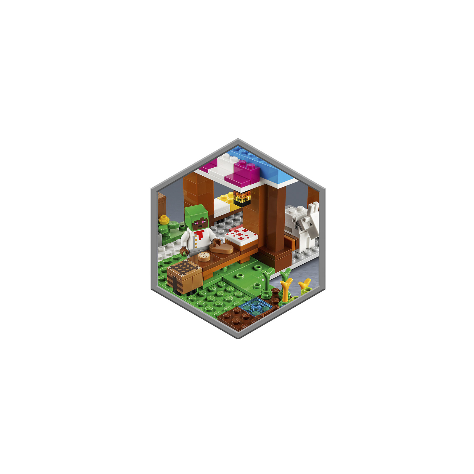 Конструктор LEGO Minecraft Пекарня 154 детали (21184) изображение 7