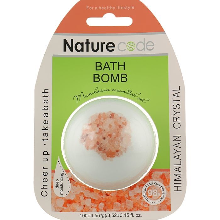 Бомбочка для ванны Nature Code Himalayan Crystal 100 г (4820205302671)
