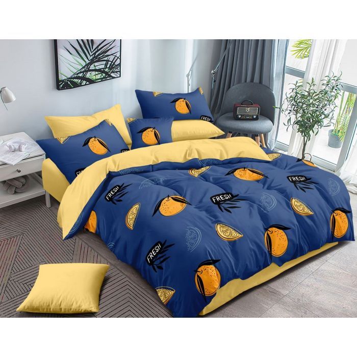 Простынь MirSon Сатин Premium 22-1195 Baku 180х220 см (2200002307567)