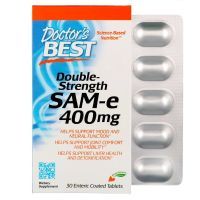 Аминокислота Doctor's Best SAM-e (S-Аденозилметионин) 400мг, 30 таблеток (DRB-00151)