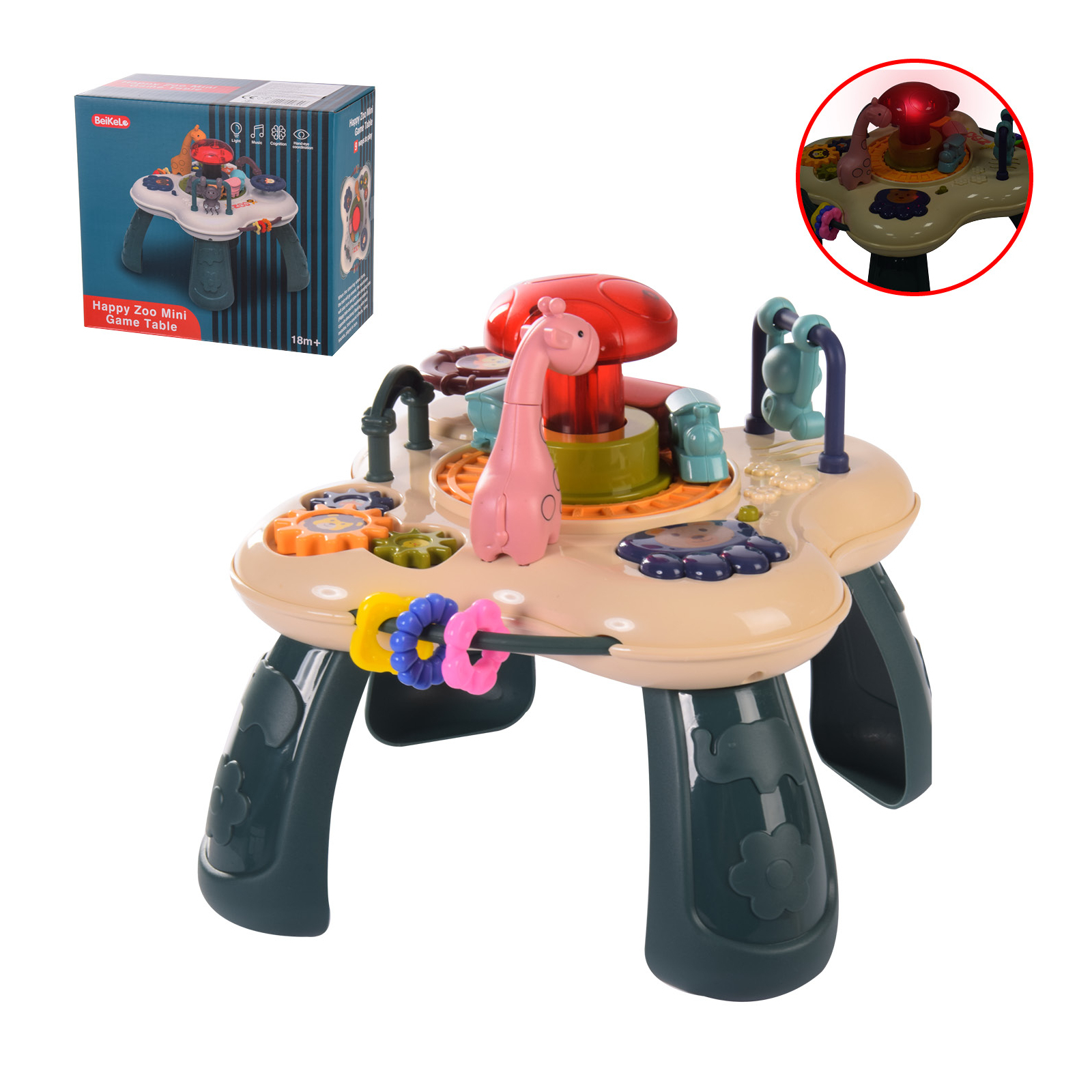 Игровой развивающий центр A-Toys музыкальный столик (96103A)