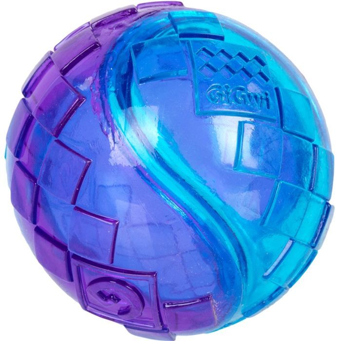 Игрушка для собак GiGwi Два мяча с пискавкой 6 см (75328)