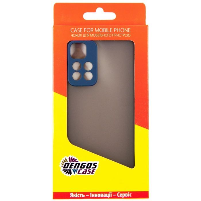Чехол для мобильного телефона Dengos Matte Xiaomi Redmi Note 11 Pro 5G (blue) (DG-TPU-MATT-115) изображение 6