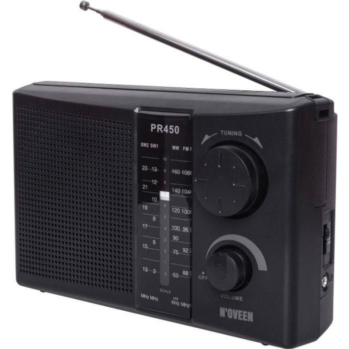 Портативний радіоприймач N'oveen PR450 Black (RL070857) зображення 2
