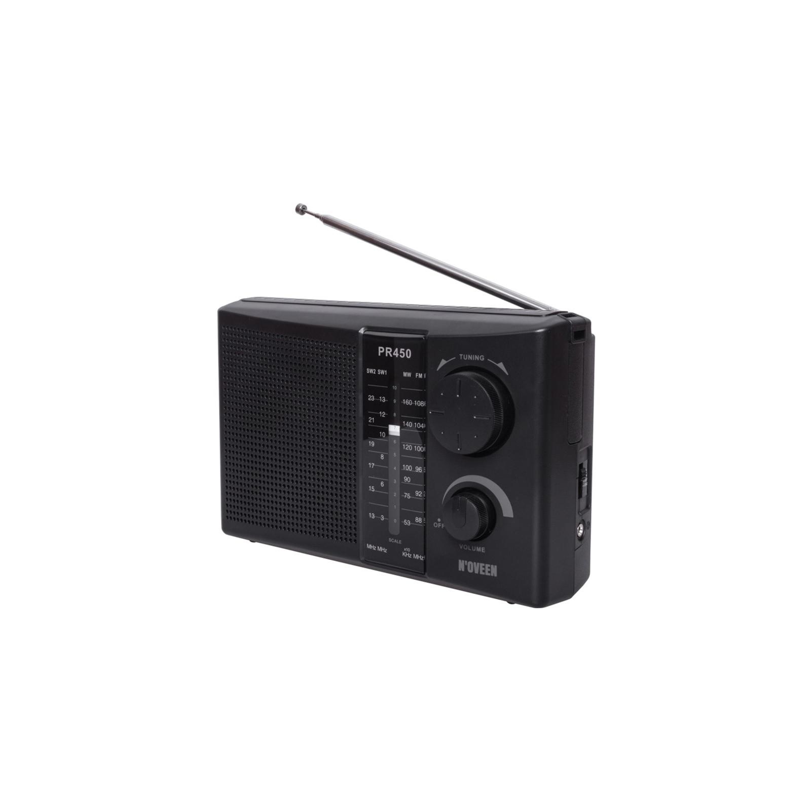 Портативний радіоприймач N'oveen PR450 Black (RL070857) зображення 2