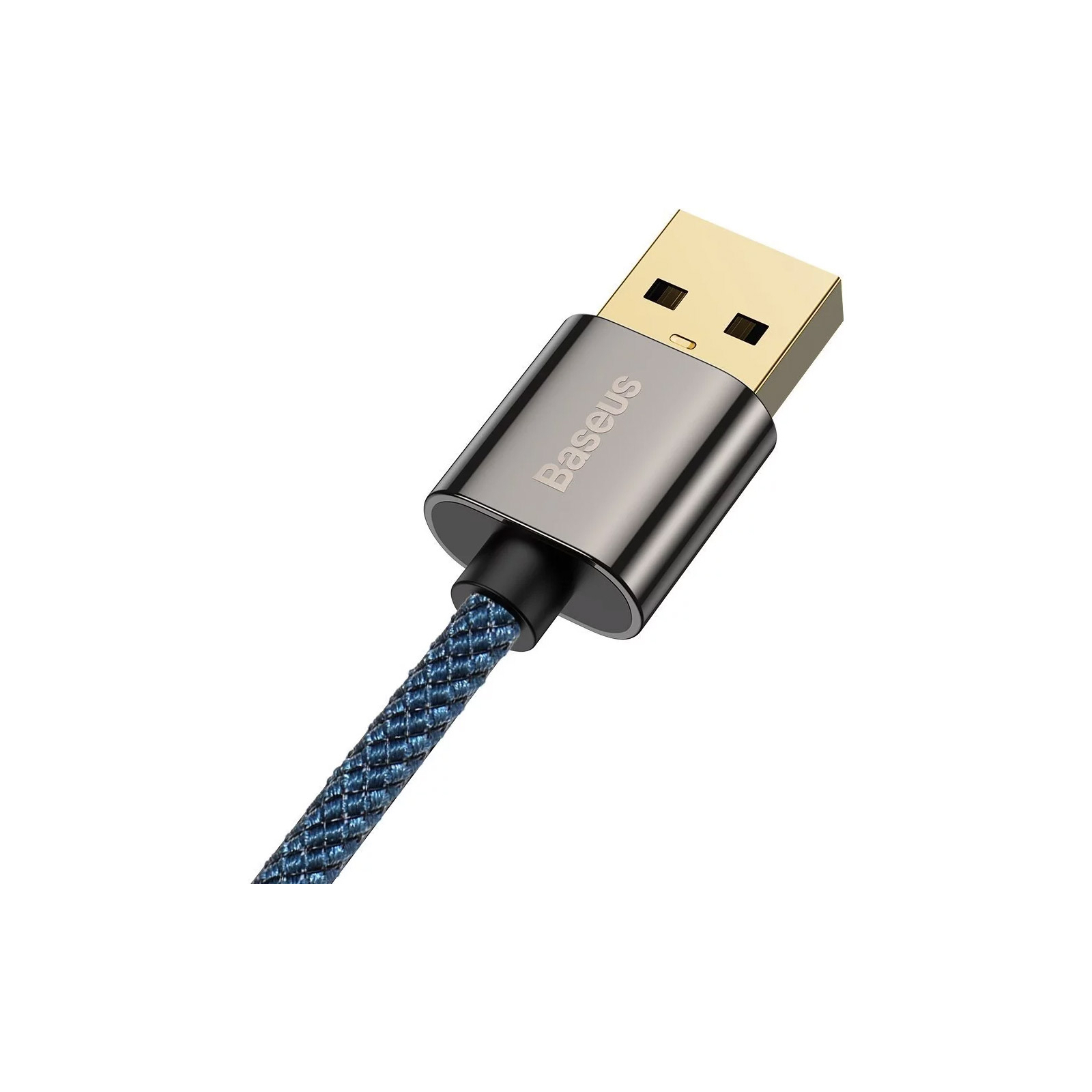 Дата кабель USB 3.1 AM to Type-C 1.0m CATCS 66W 90 Legend Series Elbow Blue Baseus (CACS000403) изображение 3