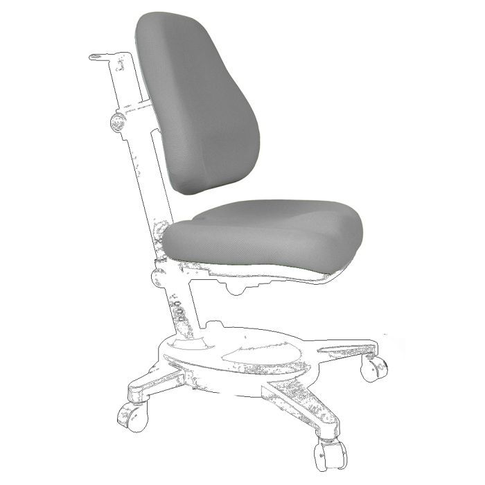 Чехол для кресла Mealux Cambridge, Onyx, Onyx Mobi серый (Чехол G (Y-410/418/110))