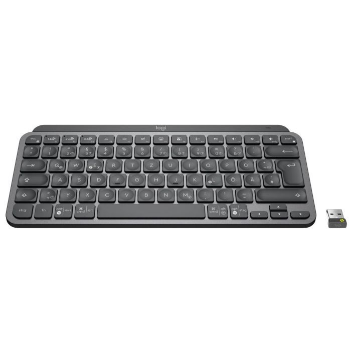 Клавиатура Logitech MX Keys Mini For Business Wireless Illuminated UA Graphite (920-010608) изображение 2