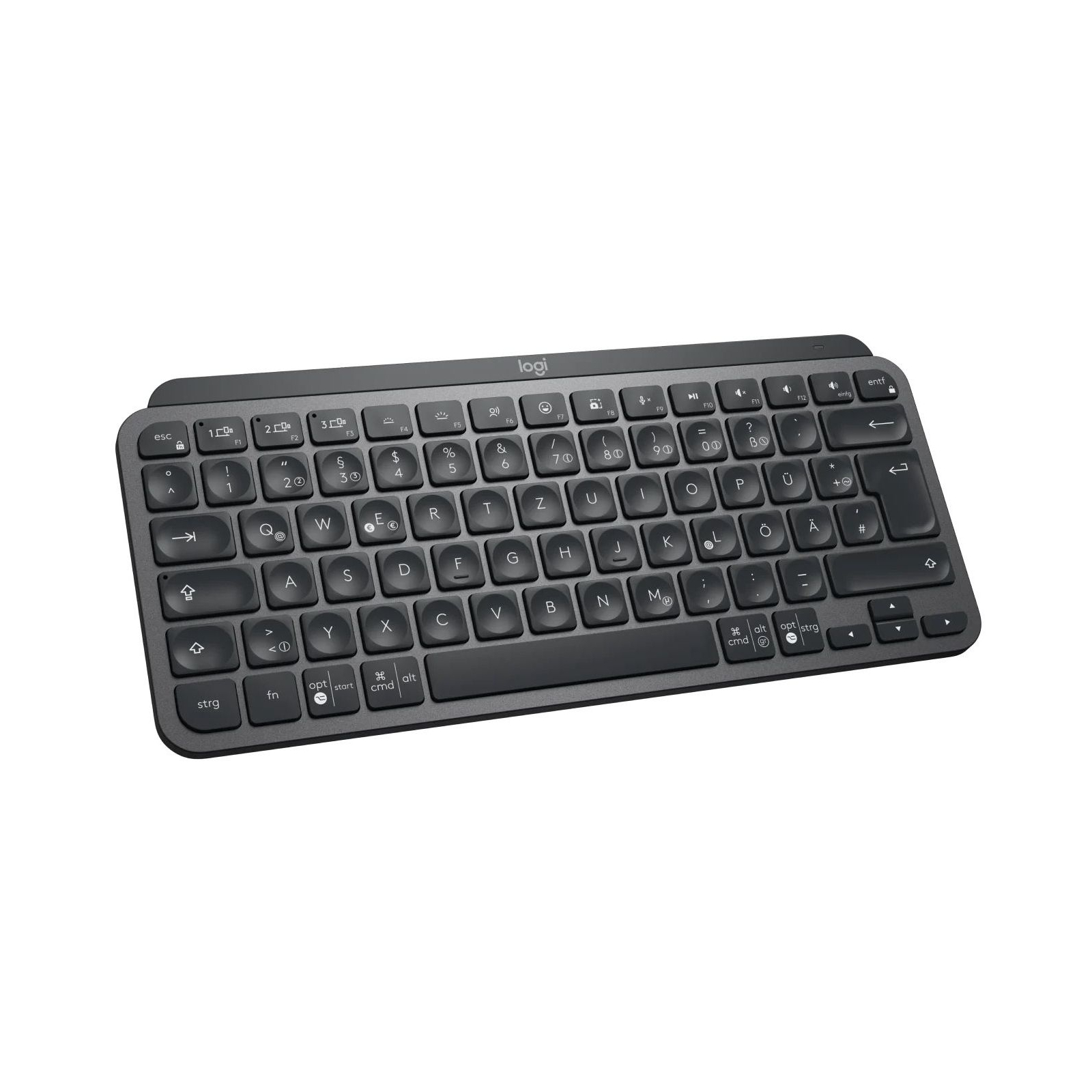 Клавіатура Logitech MX Keys Mini For Business Wireless Illuminated UA Graphite (920-010608) зображення 4