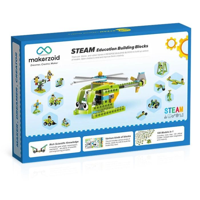 Конструктор Makerzoid Diverse Building Blocks (MKZ-BK-DB) изображение 2
