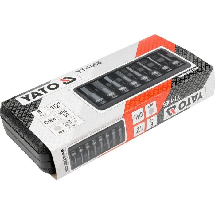 Набор головок Yato YT-1066 изображение 2