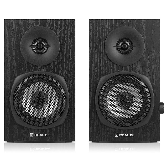 Акустична система REAL-EL S-225 USB Black зображення 2
