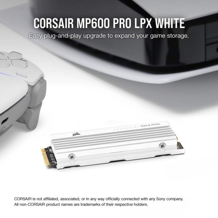 Накопитель SSD M.2 2280 1TB MP600PRO LPX Corsair (CSSD-F1000GBMP600PLPW) изображение 7