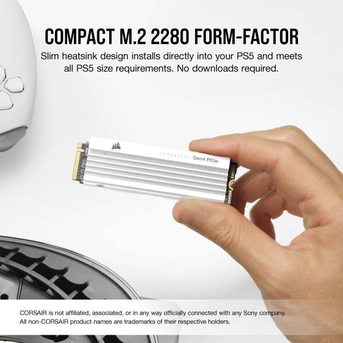 Накопитель SSD M.2 2280 1TB MP600PRO LPX Corsair (CSSD-F1000GBMP600PLPW) изображение 8