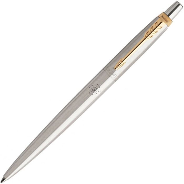 Ручка кулькова Parker JOTTER 17 ARMY SS GT BP Емблема ЗСУ (16032_W001b) зображення 4