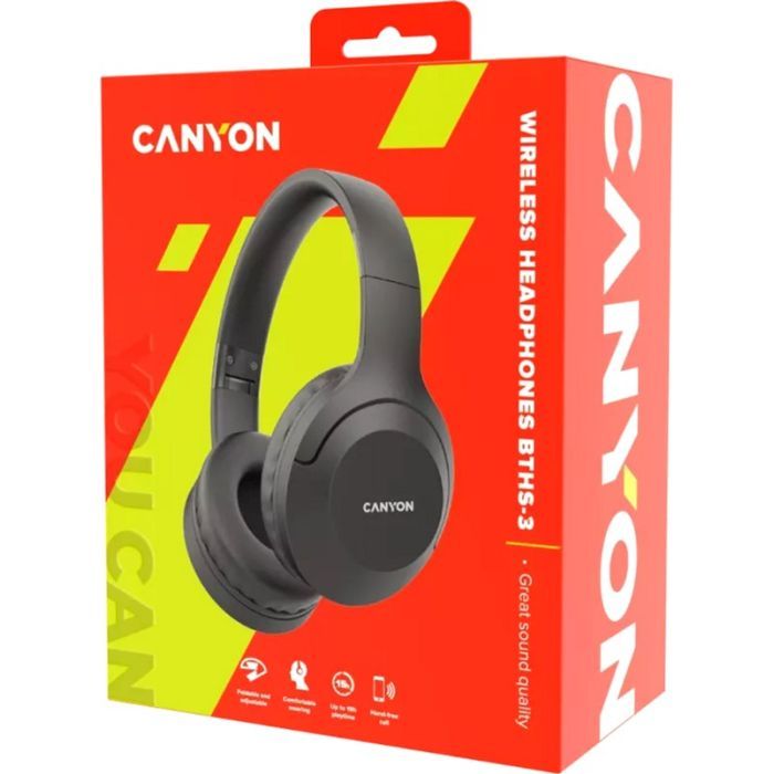 Наушники Canyon BTHS-3 Beige (CNS-CBTHS3BE) изображение 5