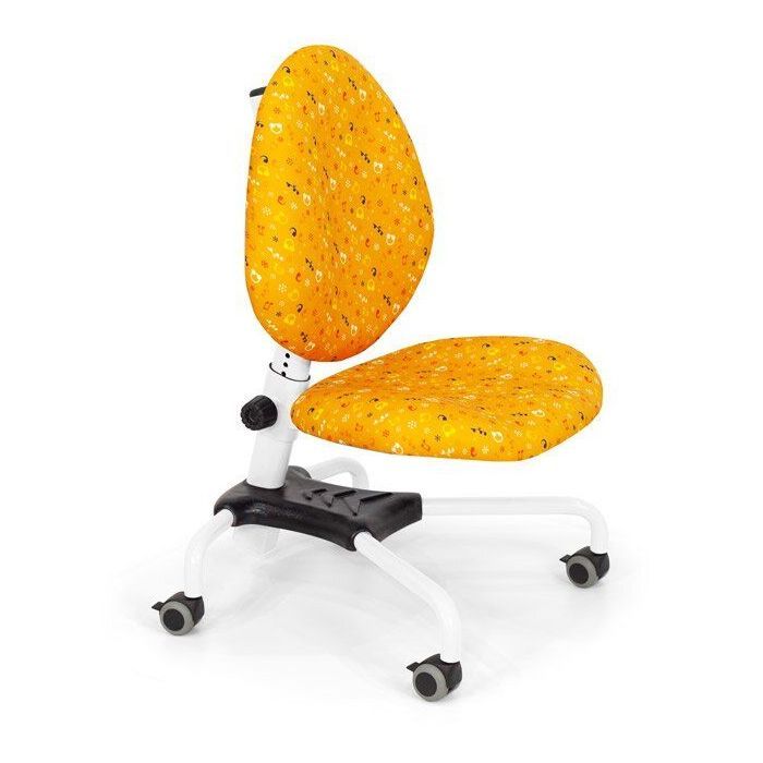 Дитяче крісло Pondi Ерго Ноти Помаранчево-біле (ОР103БЛ)