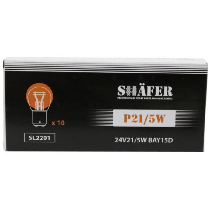 Автолампа SHAFER 24V21/5WP21/5WBAY15D (SL2201) изображение 2