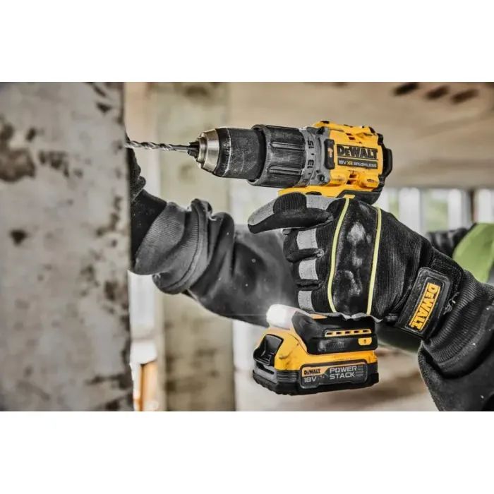 Шуруповерт DeWALT XR Li-Ion PowerStack 90 Нм, 18V 2x1.7Ah, кейс TSTAK (DCD805E2T) изображение 6