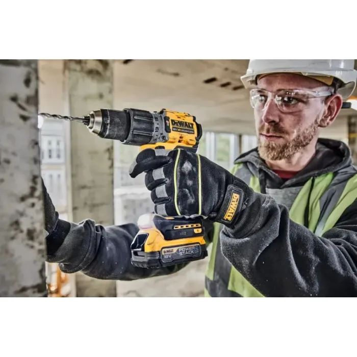 Шуруповерт DeWALT XR Li-Ion PowerStack 90 Нм, 18V 2x1.7Ah, кейс TSTAK (DCD805E2T) изображение 7