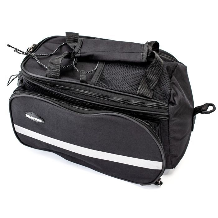 Велосумка на багажник Bravvos DT-001 30 x 21 x 17 см Black (BIB-041) изображение 3