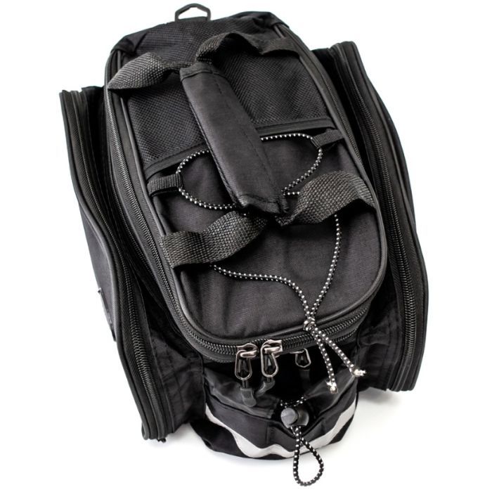 Велосумка на багажник Bravvos DT-001 30 x 21 x 17 см Black (BIB-041) изображение 4
