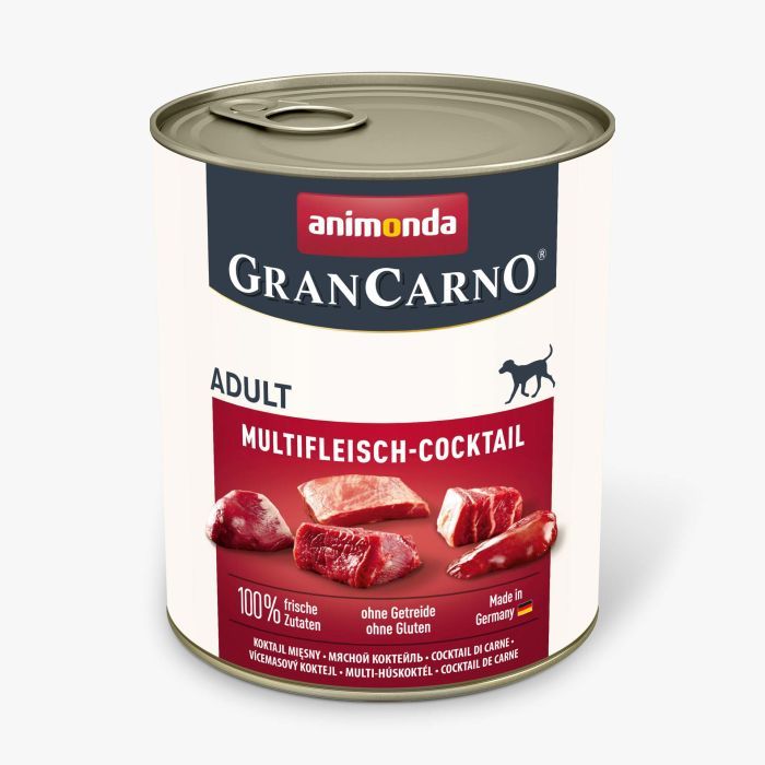Консервы для собак Animonda GranCarno Adult Multi Meat Cocktail 800 г (4017721827393)